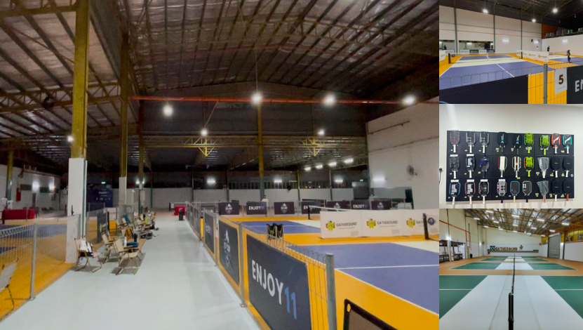 6. 55 Gatheround Pickleball, Kulai